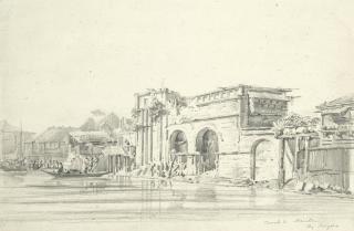 Auguste Borget - \'Canal Á Manille\'