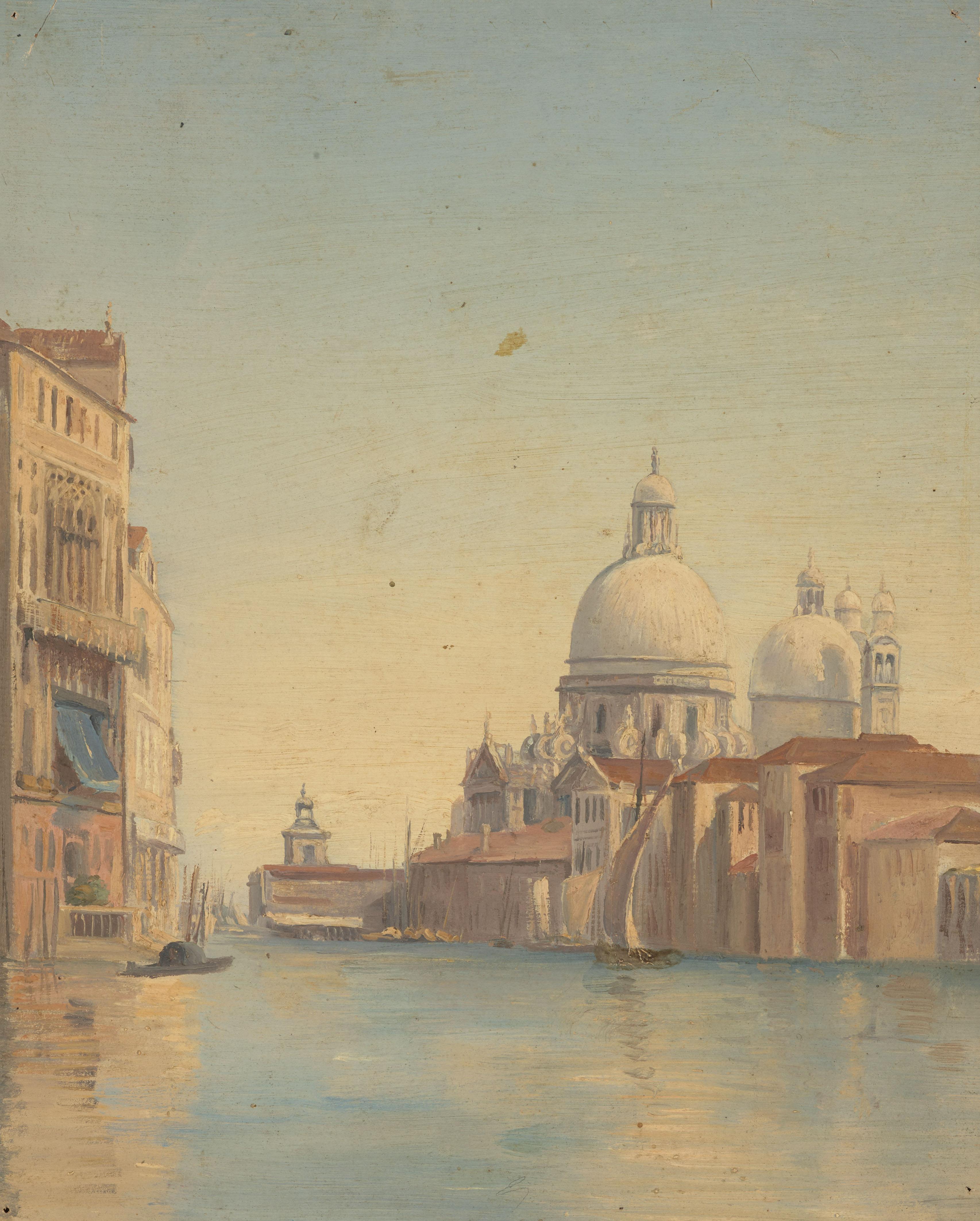 Auguste Borget - Huit études de paysages