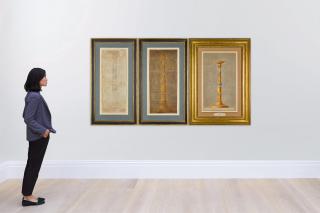 Auguste Garneray - Three Designs For Torchères