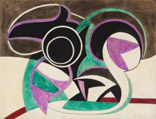 Auguste Herbin - A study for \