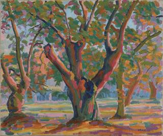 Auguste Herbin - Arbres
