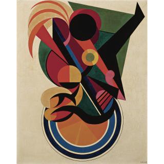 Auguste Herbin - Composition (Inspirée Par La Danse)