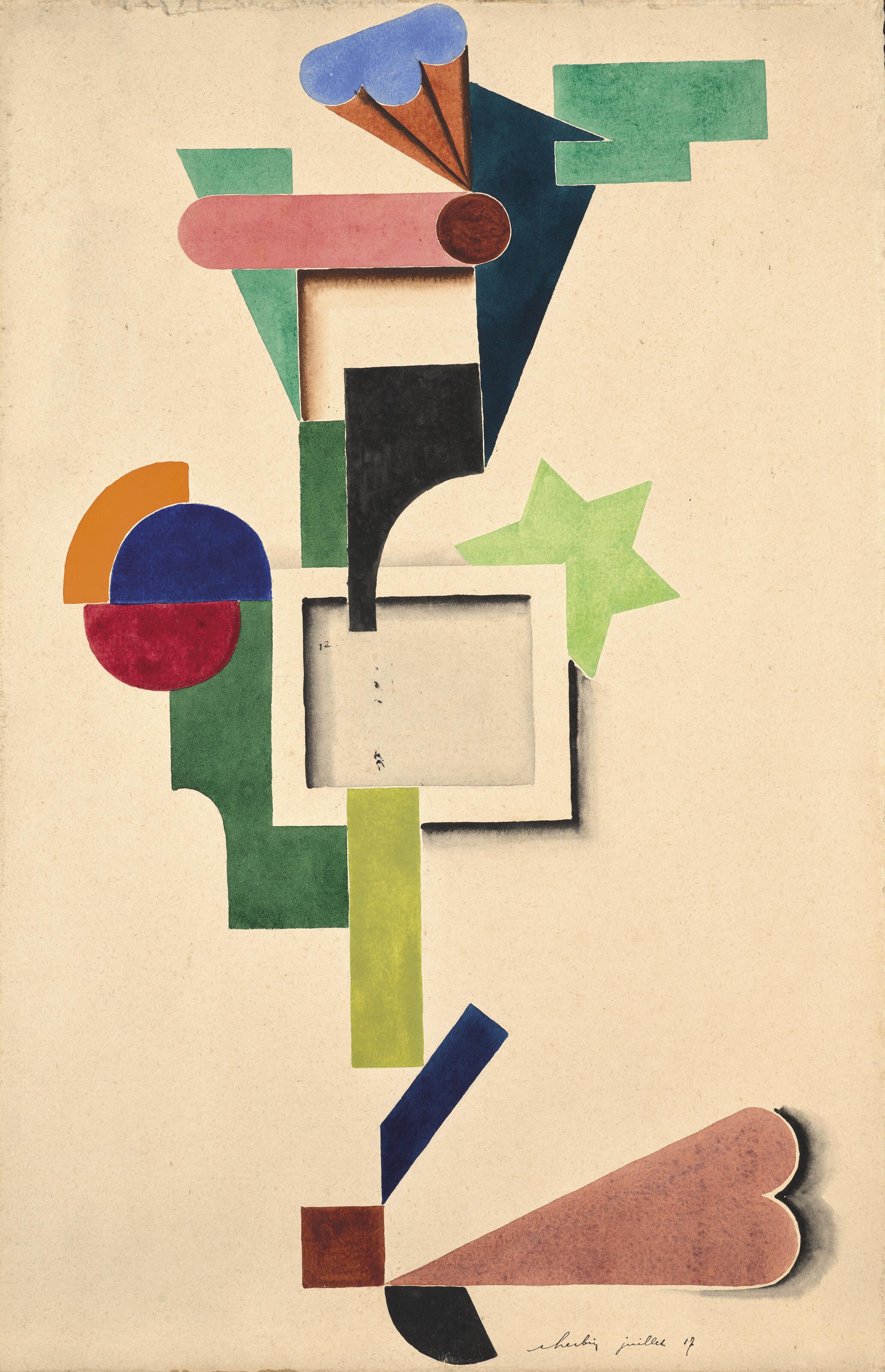 Auguste Herbin - Composition