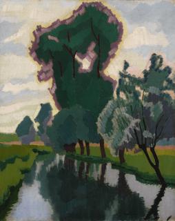 Auguste Herbin - La Marne À Creteil