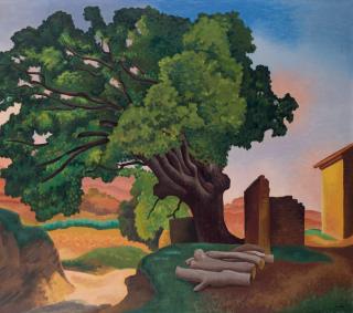 Auguste Herbin - Le grand chêne