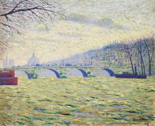 Auguste Herbin - Le Pont Royal