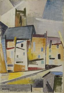 Auguste Herbin - Le Pré Saint­-Gervais