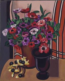 Auguste Herbin - Les Anémones