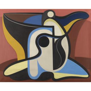 Auguste Herbin - L\'Homme-Oiseau V