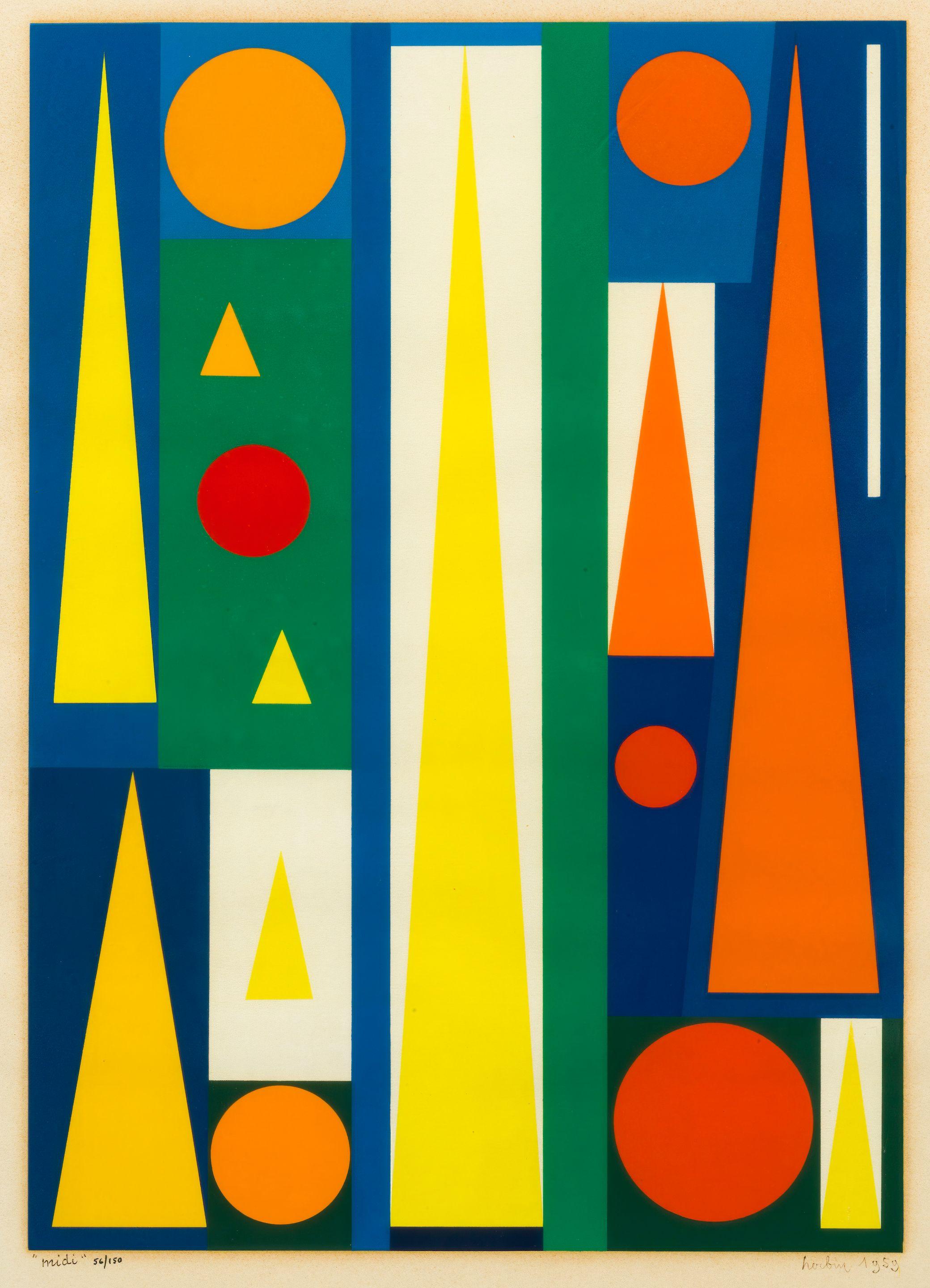 Auguste Herbin - Midi,1959