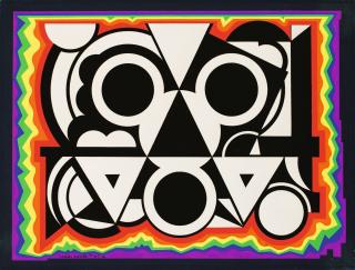 Auguste Herbin - Nuit, Voile, No. 4