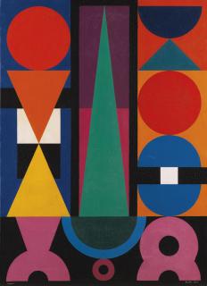 Auguste Herbin - Oiseau