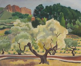 Auguste Herbin - Oliveraie À Cassis