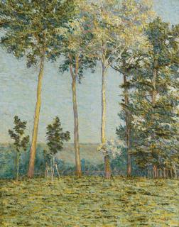 Auguste Herbin - Paysage Aux Grands Arbres
