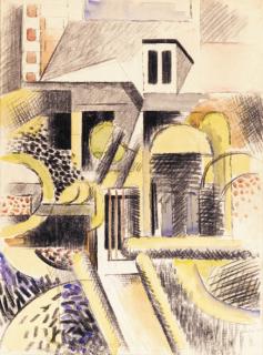 Auguste Herbin - Paysage cubiste