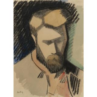 Auguste Herbin - Portrait D\'Homme