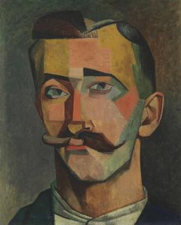 Auguste Herbin - Portrait d\'homme
