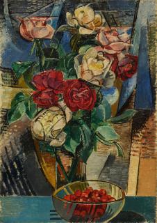 Auguste Herbin - Roses Et Cerises