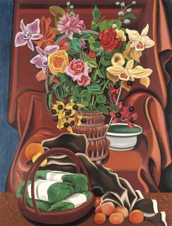Auguste Herbin - Roses