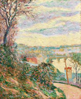Auguste Herbin - Soleil d’hiver à Haute-Isle