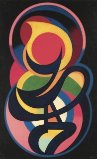 Auguste Herbin - Synchromie En Noir