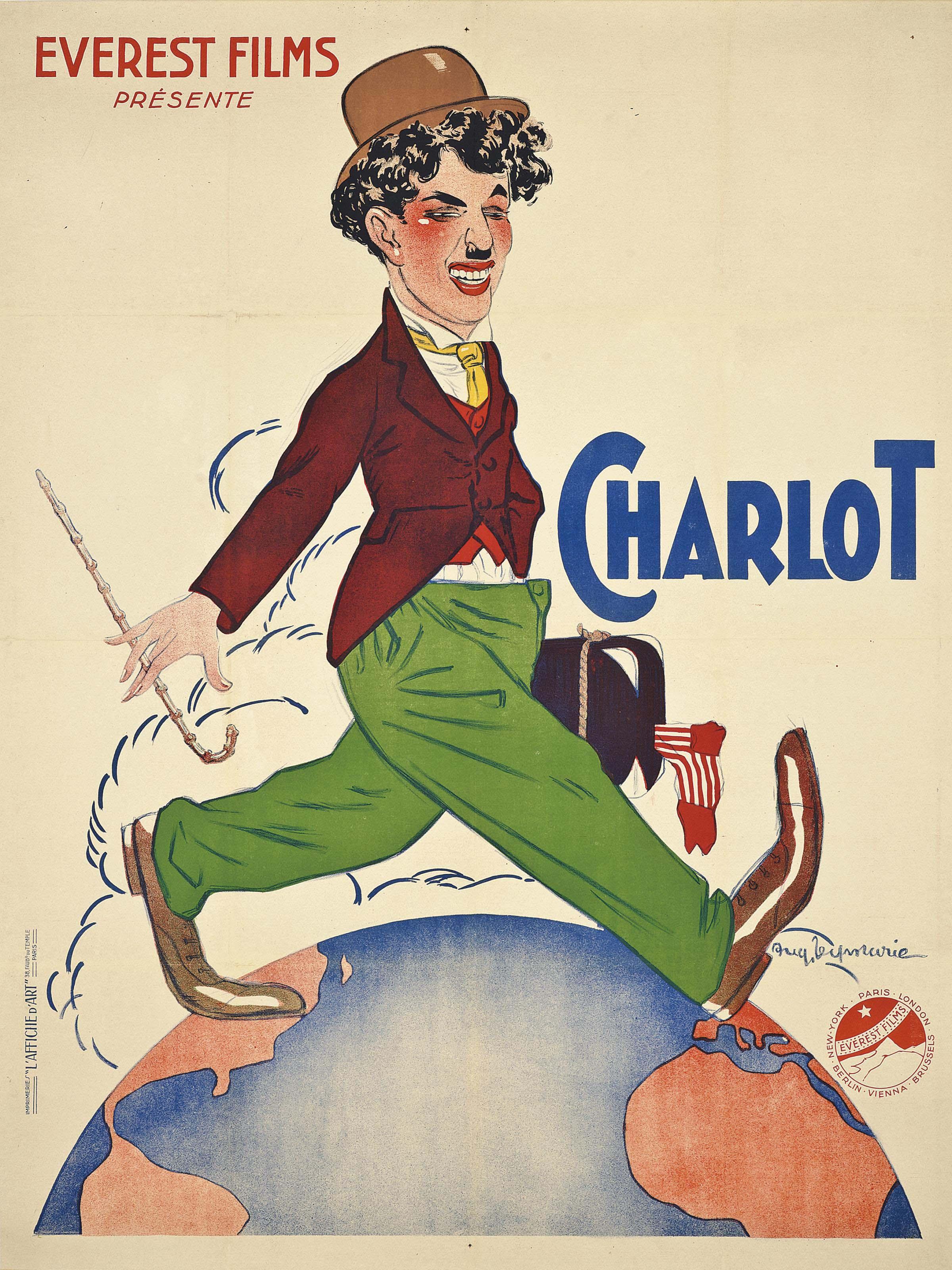 Auguste Leymarie - Charlie Chaplin  Charlot