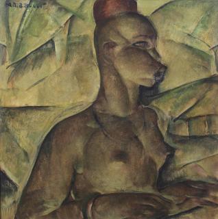 Auguste Mambour - Congolese Woman