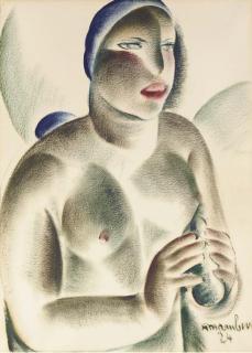 Auguste Mambour - Femme En Buste