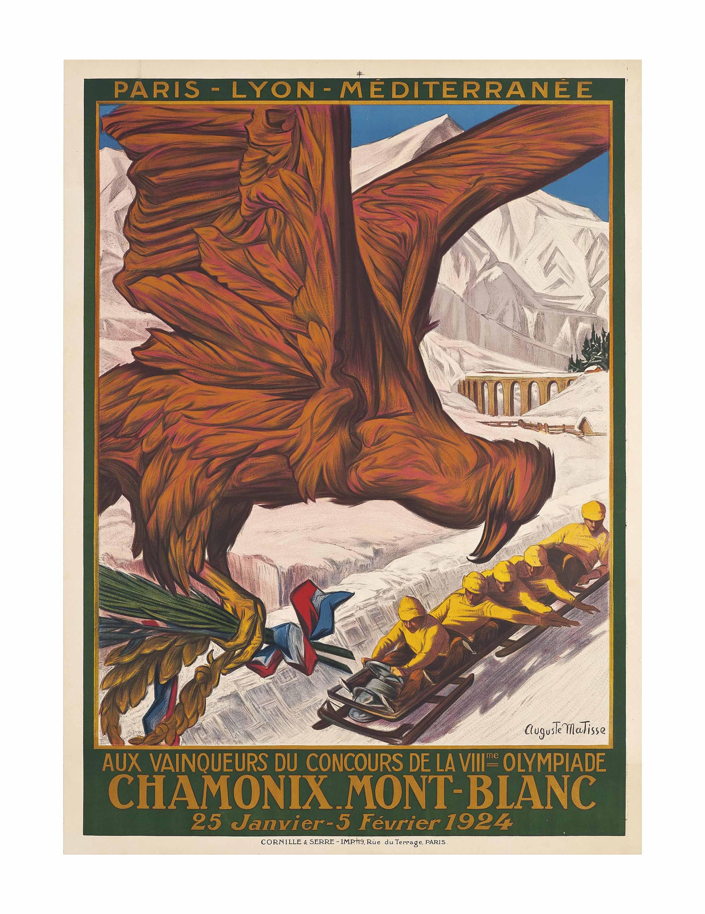 Auguste Matisse - Chamonix Mont-Blanc, Viiime Olympiade