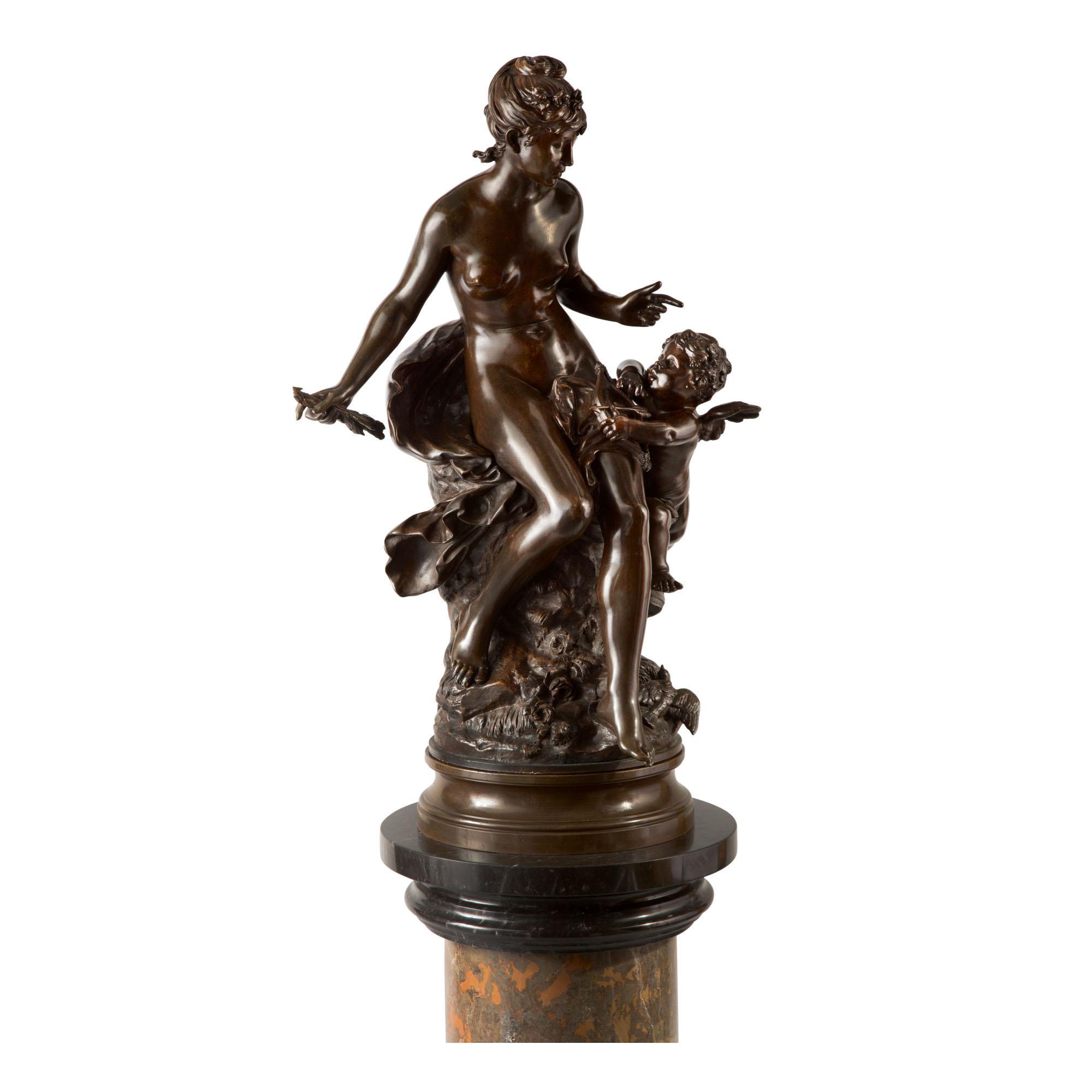 Auguste Moreau - Venus Disarming Cupid