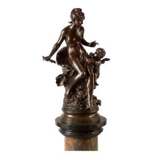 Auguste Moreau - Venus Disarming Cupid