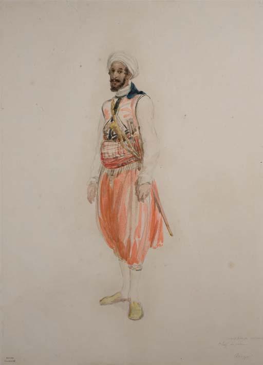 Auguste Raffet - Un marabout canonnier de Tanger