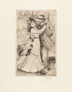 Auguste Renoir - La Danse à la campagne.