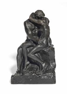 Auguste Rodin - Baiser, 4ème réduction ou petit modèle