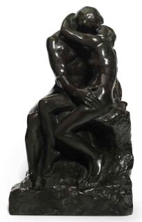 Auguste Rodin - Baiser, 4ème réduction ou petite modèle