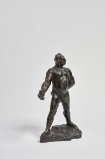 Auguste Rodin - Balzac, Étude de nu au gros ventre, bras droit tendu, bras gauche plié dans le dos dit aussi Balzac, étude type A
