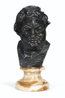Auguste Rodin - Balzac, Étude Type C (Buste), 3Ème Version, Petit Modèle