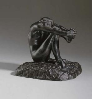Auguste Rodin - Désespoir, Grand Modèle, Version À La Base Tronquée