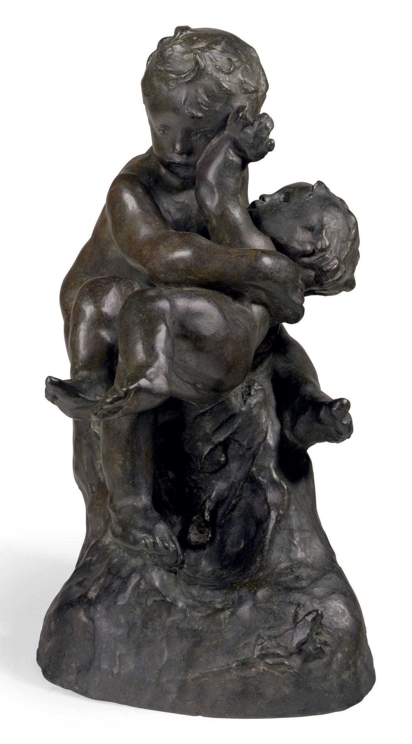 Auguste Rodin - Enfants au lézard