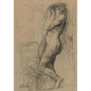 Auguste Rodin - Enguerrande Dans La Cabane Du Pêcheur