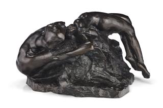 Auguste Rodin - Esquisse pour La chute d’un ange dite aussi Illusions reçues par la Terre, 1 er état