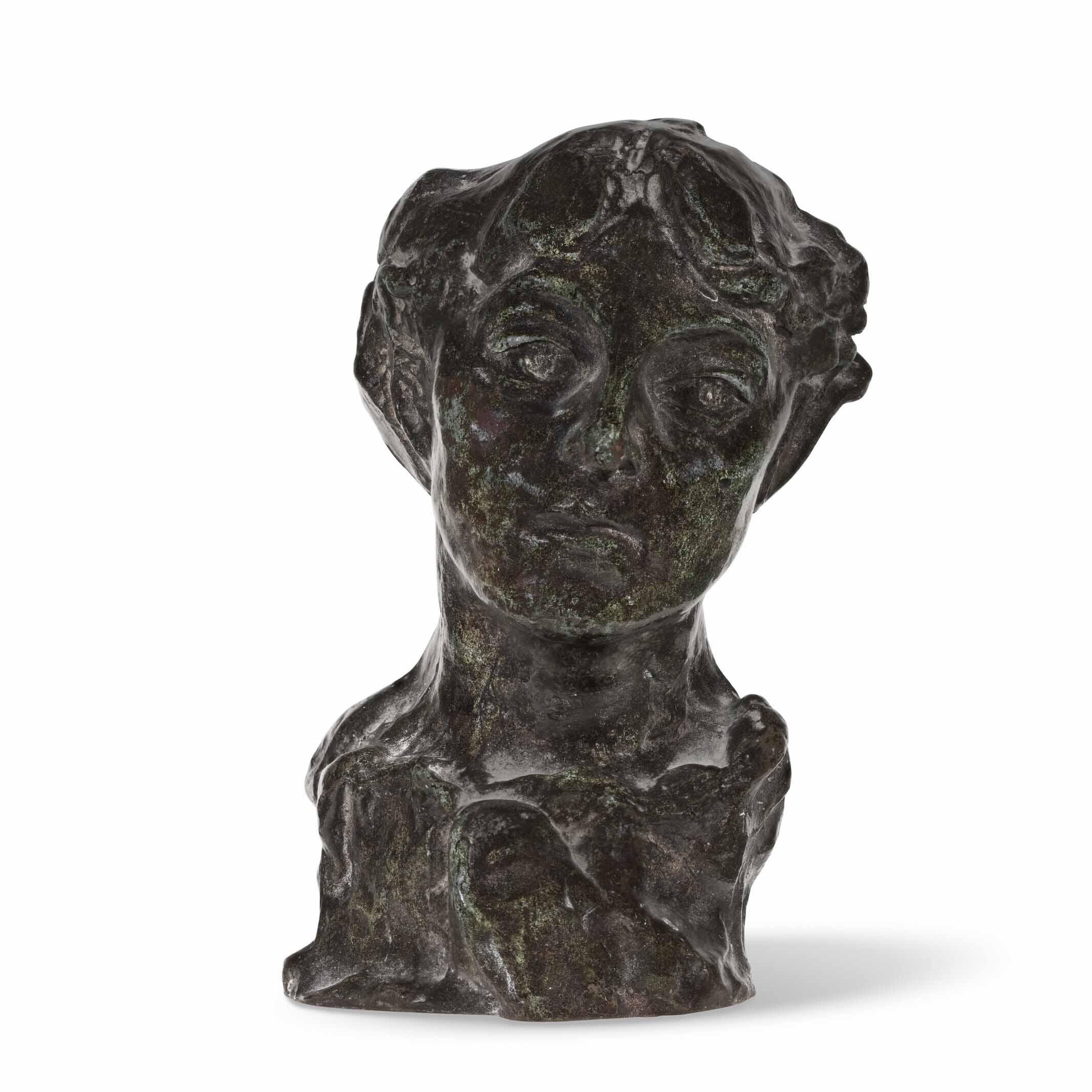 Auguste Rodin - Étude pour un portrait féminin dit aussi “Etude de buste pour le portrait de la Comtesse de Noailles”