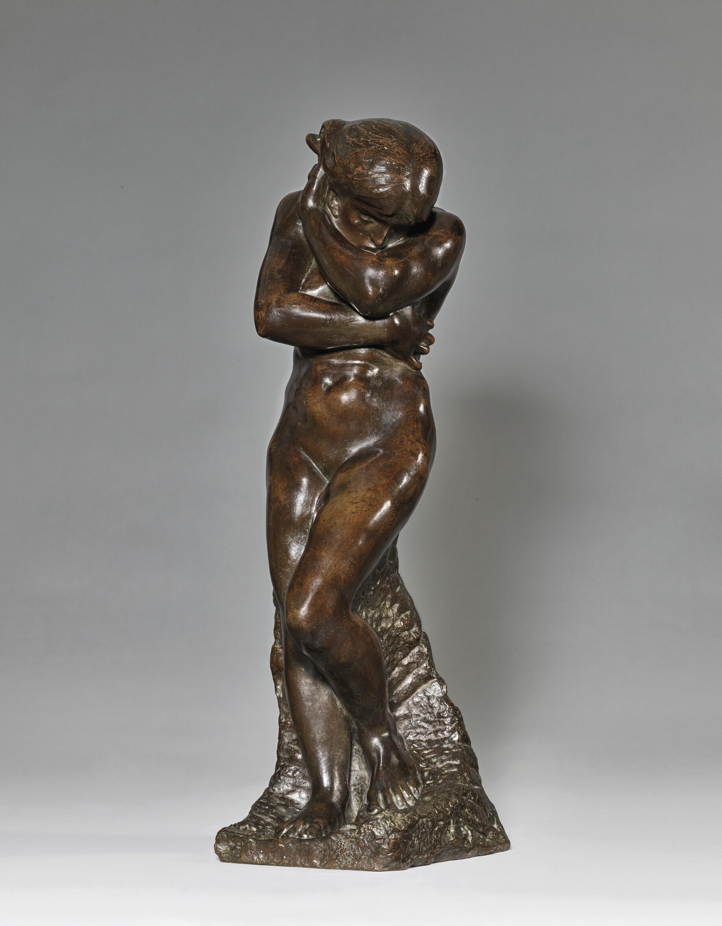 Auguste Rodin - Eve au rocher, petit modèle–modèle aux pieds détaillés