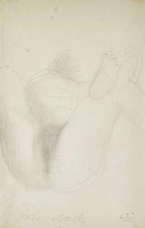 Auguste Rodin - Joie - écarts ou Femme couchée, jambes écartées