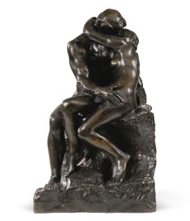 Auguste Rodin - Le Baiser, 2Ème Réduction Dit Aussi No. 4