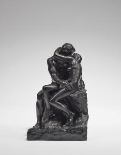 Auguste Rodin - Le baiser, 4ème réduction dit aussi petit modèle