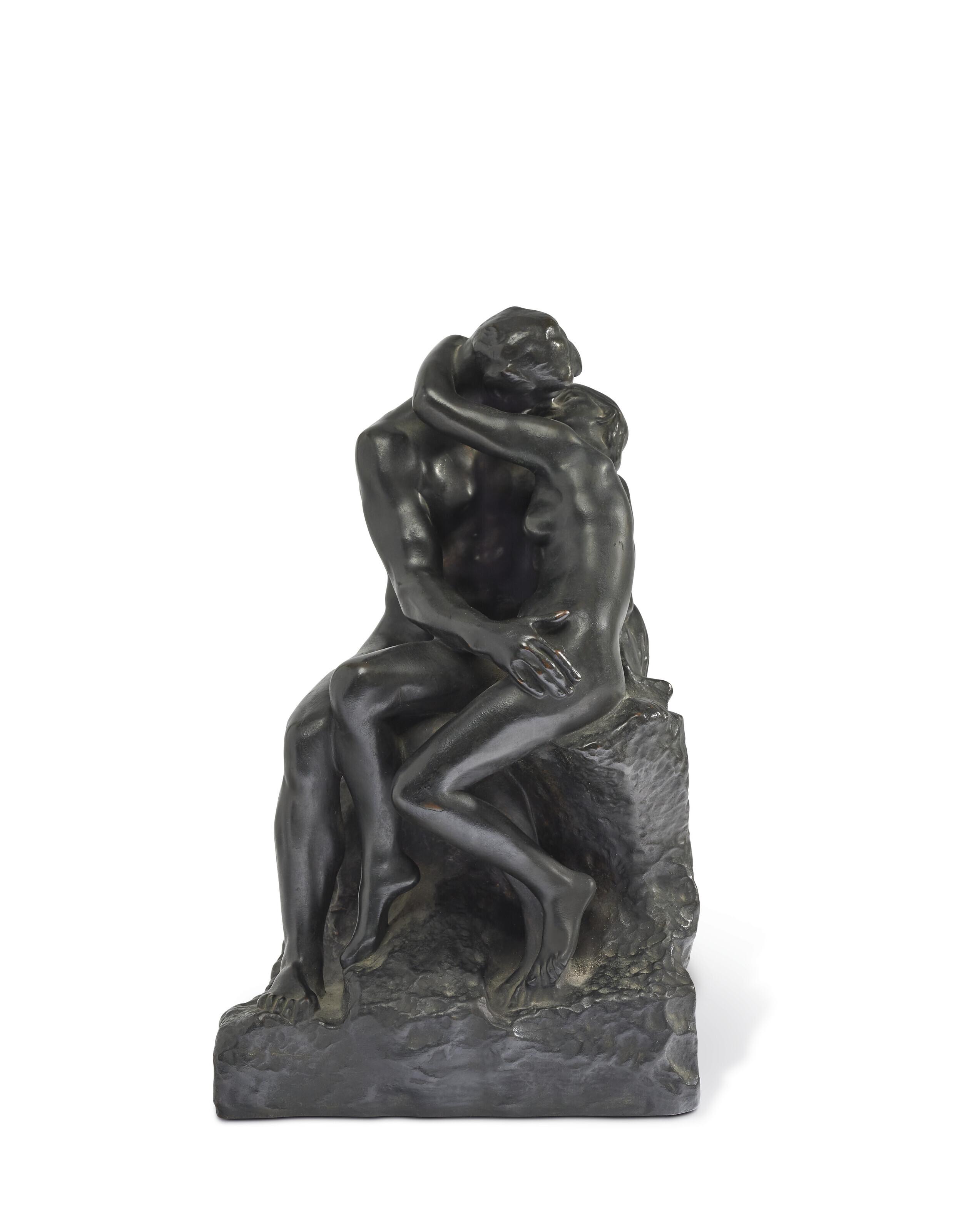 Auguste Rodin - Le Baiser, 4ème réduction dit aussi petit modèle