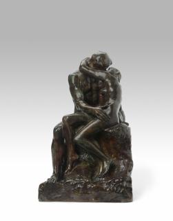 Auguste Rodin - Le Baiser, 4ème réduction ou petit modèle
