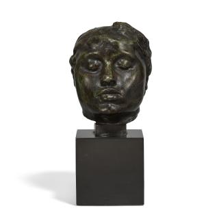 Auguste Rodin - Les yeux clos