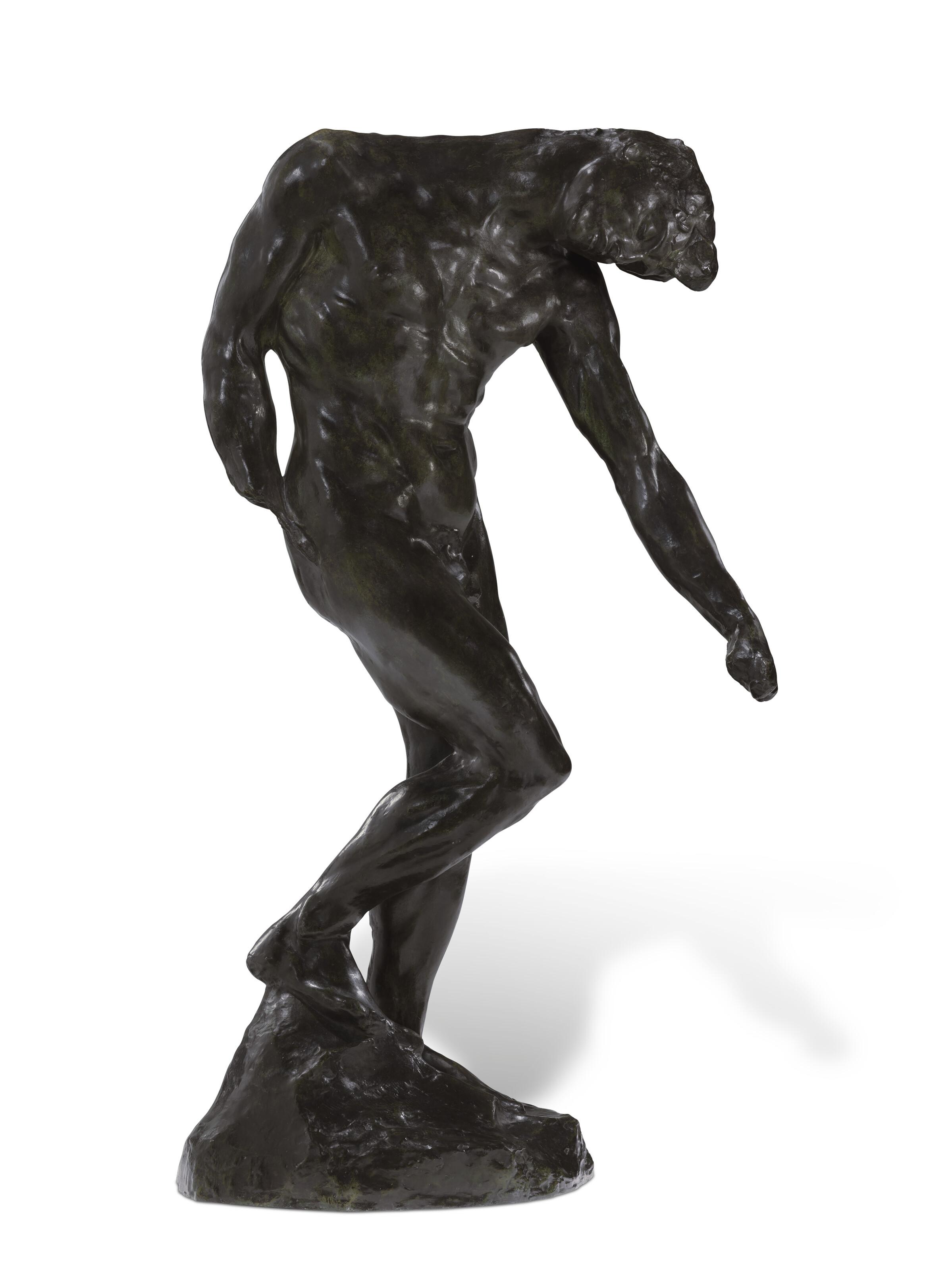Auguste Rodin - L\'Ombre, taille originale dite taille de la Porte